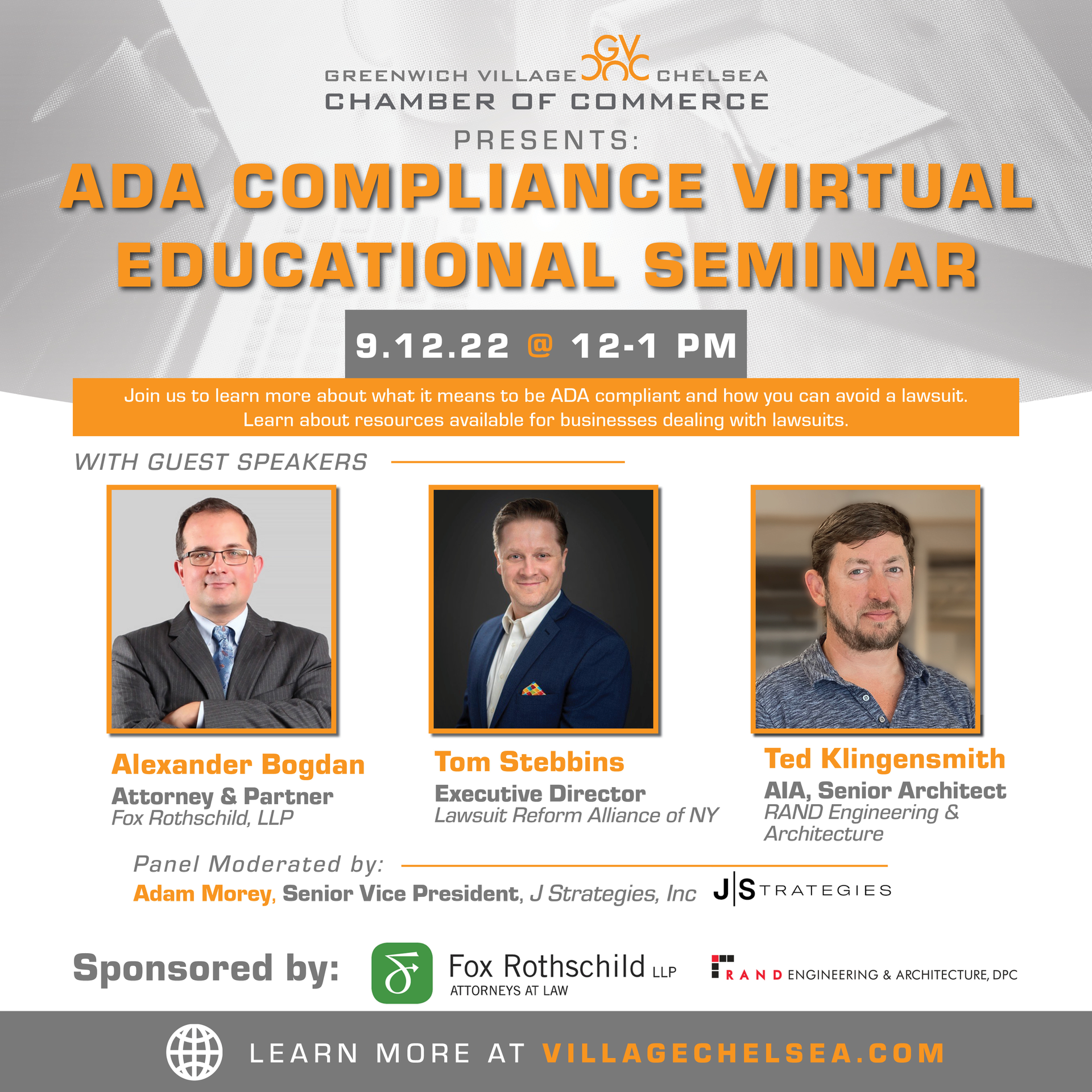 thumbnails ADA Compliance Virtual Educational Seminar